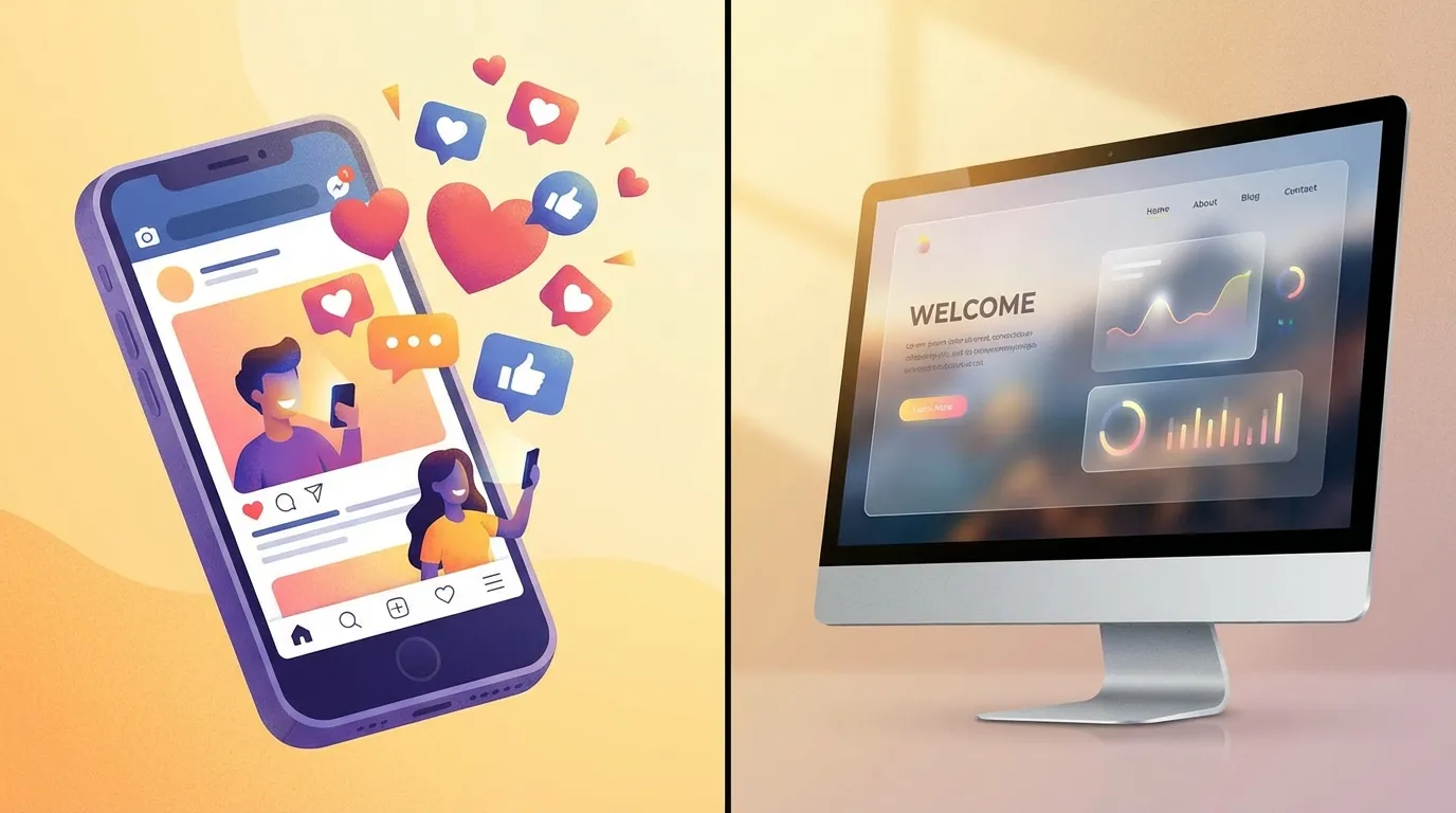 Instagram-парақша ма әлде Landing Page па?
